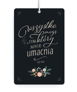 ZAWIESZKA ZAPACHOWA - WSZYSTKO MOGĘ, SZARON