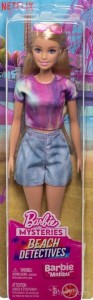 BARBIE MYSTERIES BEACH DETECTIVES MALIBU, MATTEL
