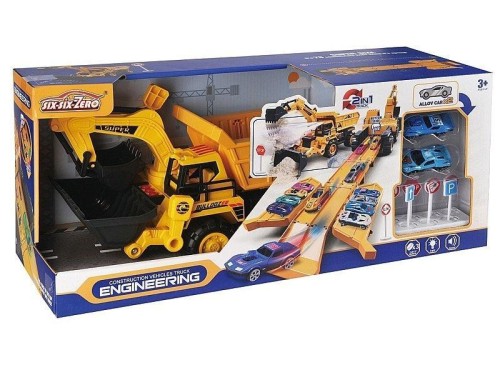 Pojazd budowlany transformujący z katapultą, ADAR