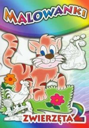 Malowanki Zwierzęta część 2 LIWONA, praca zbiorowa