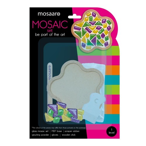 Mozaika szklana - Kwiatek, Mosaaro