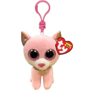 BEANIE BOOS FIONA - RÓŻOWY KOT 8,5CM, TY