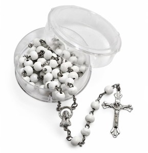 RÓŻANIEC BIAŁY PACHNĄCY Z PUDEŁKIEM