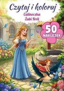 CZYTAJ I KOLORUJ: CALINECZKA/ŻABI KRÓL