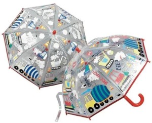 PARASOLKA ZMIENIAJĄCA KOLORY NA BUDOWIE