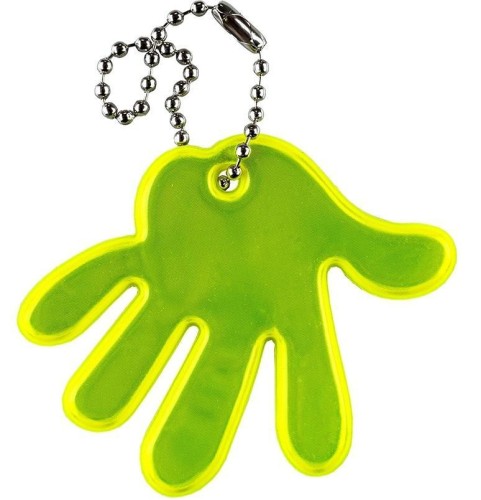 Zawieszka odblaskowa Rączka, Centrum