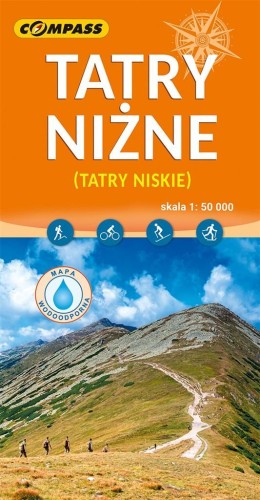 Mapa - Tatry Niżne 1:50 000, praca zbiorowa