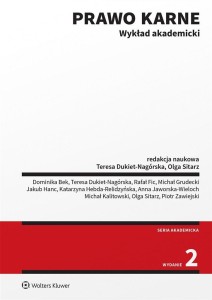 PRAWO KARNE .WYKŁAD AKADEMICKI W.2, PRACA ZBIOROWA