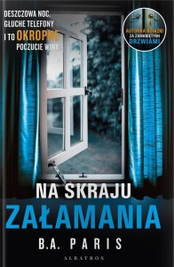 NA SKRAJU ZAŁAMANIA, B.A. PARIS