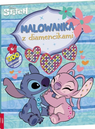 Disney Stitch. Malowanka z diamencikami