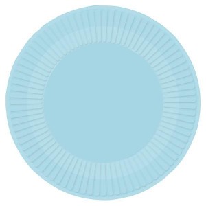 TALERZE OWALNE PAPIEROWE 23CM 8SZT