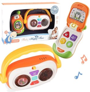 RADIO GRAJĄCE I TELEFONIK Z KLAPKĄ, LENA