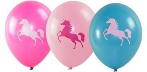 BALONY JEDNOROŻEC 6SZT