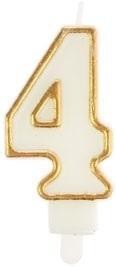 ŚWIECZKA 4 ZŁOTA