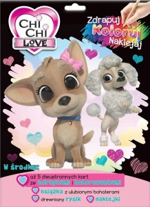 CHI CHI LOVE. ZDRAPUJ, KOLORUJ, NAKLEJAJ