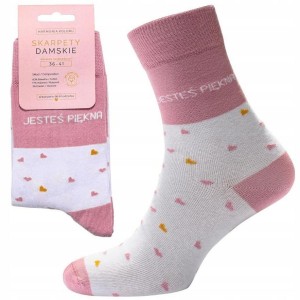 SKARPETY JESTEŚ PIĘKNA ROZM. 36-39