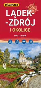 MAPA - LĄDEK ZDRÓJ I OKOLICE 1:15 000