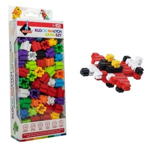 KLOCKI MAŁYCH GENIUSZY - KONSTRUKCYJNE 160EL