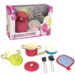 ZESTAW GARNKÓW METALOWYCH 8EL, ASKATO