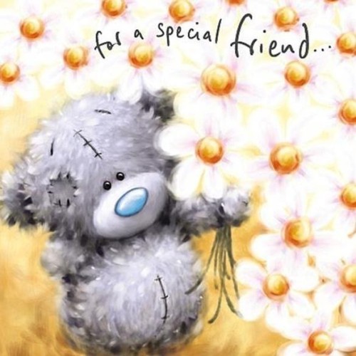Karnet urodzinowy - For a special friend