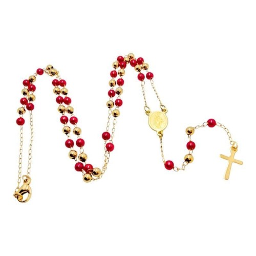 Różaniec M.B. Niepokalana czerwony