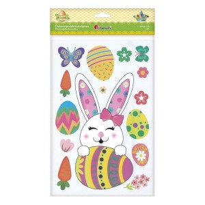 DEKORACJE ELEKTROSTATYCZNE WIELKANOC 15SZT