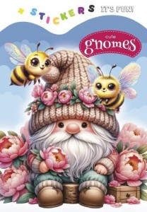 KOLOROWANKA 135X190 Z NAKLEJKAMI UROCZE GNOMY