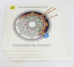 MANDALA TERAPEUTYCZNA 2. KOLOROWANKI DLA DOROSŁYCH
