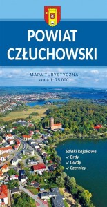 MAPA TURYSTYCZNA - POWIAT CZŁUCHOWSKI 1:75 000