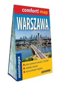 COMFORT! MAP WARSZAWA 1:26 000, PRACA ZBIOROWA