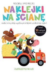 NAKLEJKI NA ŚCIANĘ - ZWIERZĄTKA NA WSI