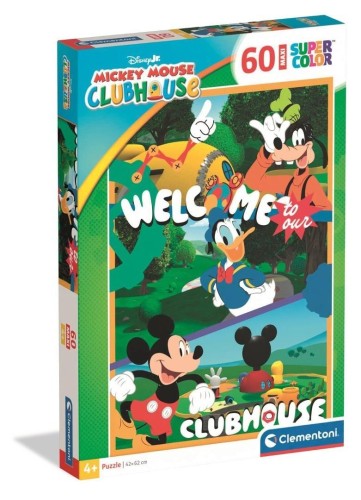 Puzzle 60 Mickey Mouse Clubhouse, Clementoni
