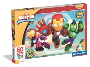 PUZZLE 60 IRON MAN AND HIS AWESOME FRIENDS
