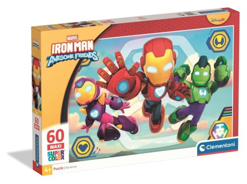 Puzzle 60 Iron Man And His Awesome Friends