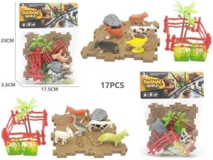 ZESTAW ZWIERZĄT DOMOWYCH Z MATĄ, MERKPOL