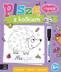 PISZĘ I RYSUJĘ Z KOTKIEM. LABIRYNTY, SZLACZKI ...