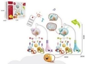 KARUZELKA DO ŁÓŻECZKA NIEBIESKA, CZAPSKA