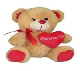 Miś z sercem 25cm, Sun-Day