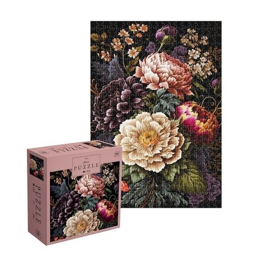 Puzzle 500 Flowers 4, INTERDRUK