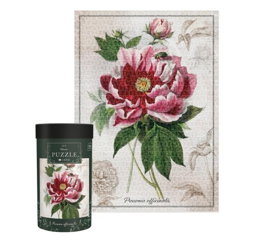 Puzzle 1000 Botanic Peony, INTERDRUK