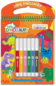 LUBIĘ DINOZAURY. ULUBIONE KOLOROWANKI 2