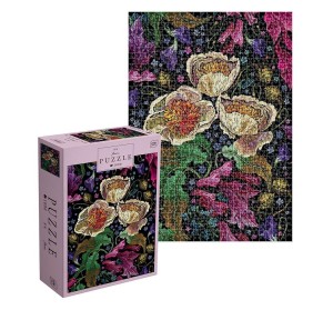 PUZZLE 1000 FLOWERS 4, INTERDRUK