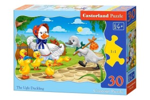 PUZZLE 30 BRZYDKIE KACZĄTKO CASTOR, CASTORLAND