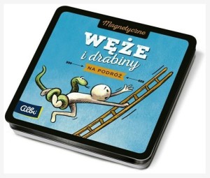 WĘŻE I DRABINY - GRA MAGNETYCZNA ALBI, ALBI