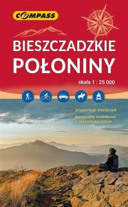 MAPA - BIESZCZADZKIE POŁONINY 1:25 000