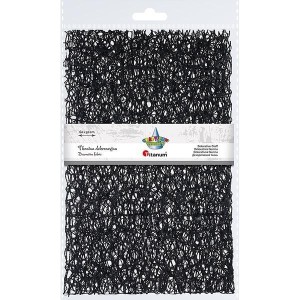 TKANINA DEKORACYJNA SIATKA KORONKOWA 60X50CM