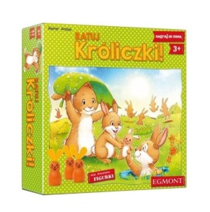 ZAGRAJ ZE MNĄ. RATUJ KRÓLICZKI, EGMONT