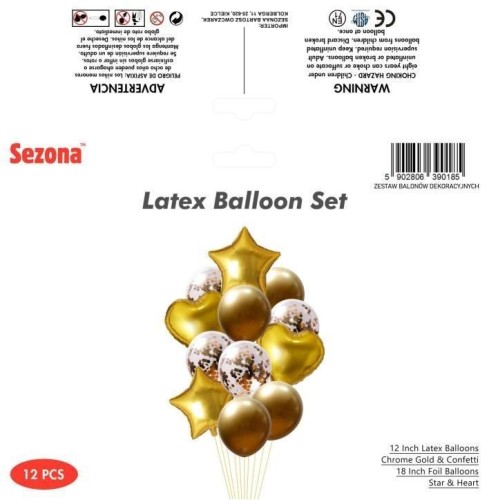 Balony 12szt