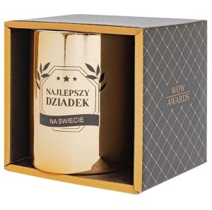 KUBEK PREZENTOWY NAJLEPSZY DZIADEK, BE-HAPPY GIFTS