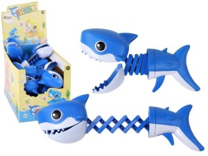 PISTOLET GRYZĄCA RYBKA REKIN NIEBIESKA, LEANTOYS